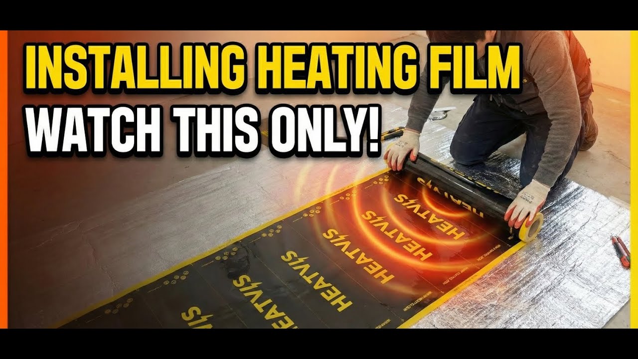 HEATVIS Heating Film Installation Guide (All Coated, Stripe, PTC)