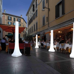 OBELISK lighting post + radiant heater (2000w)