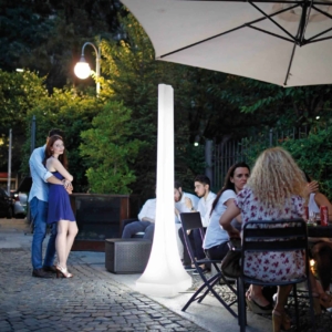 OBELISK lighting post + radiant heater (2000w)