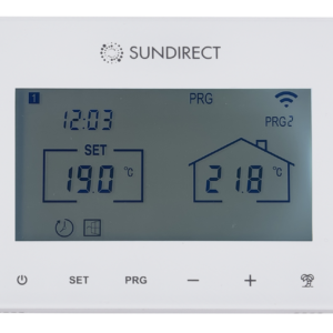 Programmable wireless thermostat + WiFi, Smart 2.0 Pro