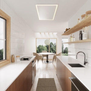 Lux Plus – Infrared Panel Heater with LED lighting
