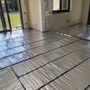 Infrared heating mat with flat cable (vinyl, laminate, parquet) 120w/1m2 (NEW)
