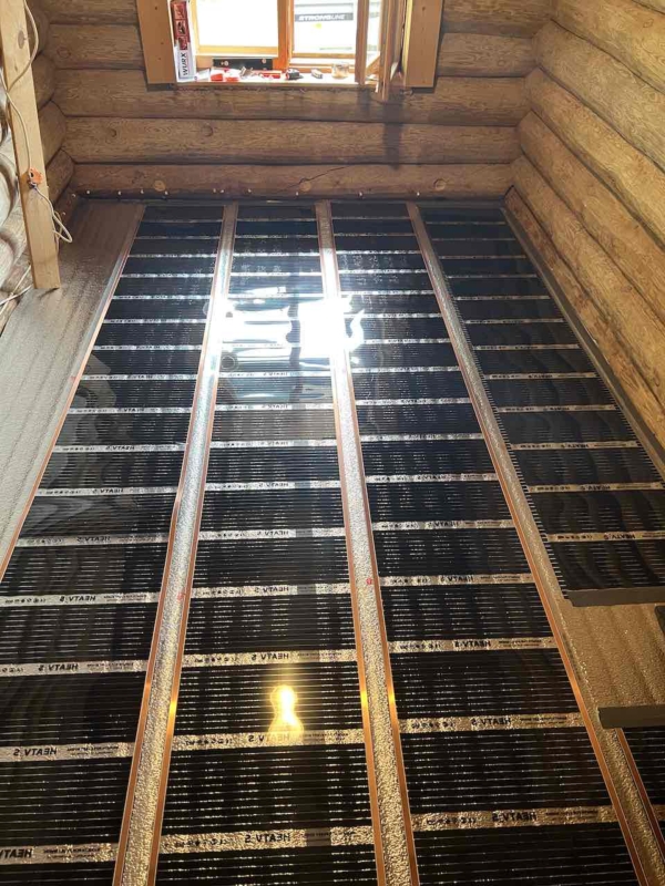 Infrared heating film HEATVIS PTC- 50cm wide 80w/m2 - Image 4