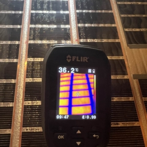 Infrared heating film HEATVIS PTC- 50cm wide 80w/m2